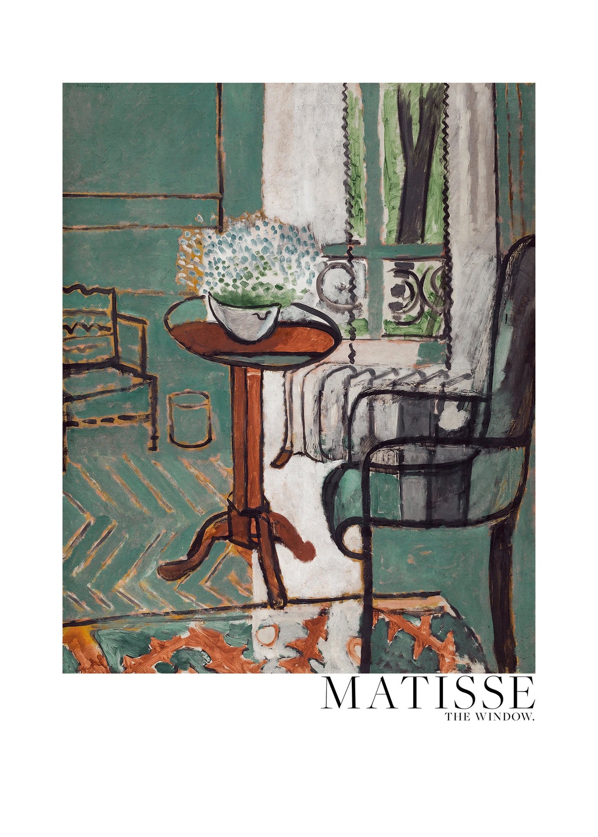 Henri Matisse's the Window (1916) - Poster / Art Print