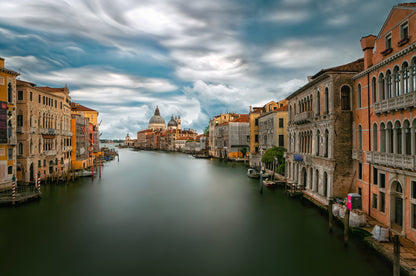 Stormy weather on the Grand Canal - Poster / Art Print