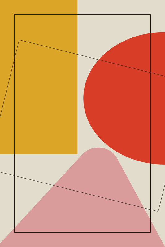Four Triangles - Poster / Art Print