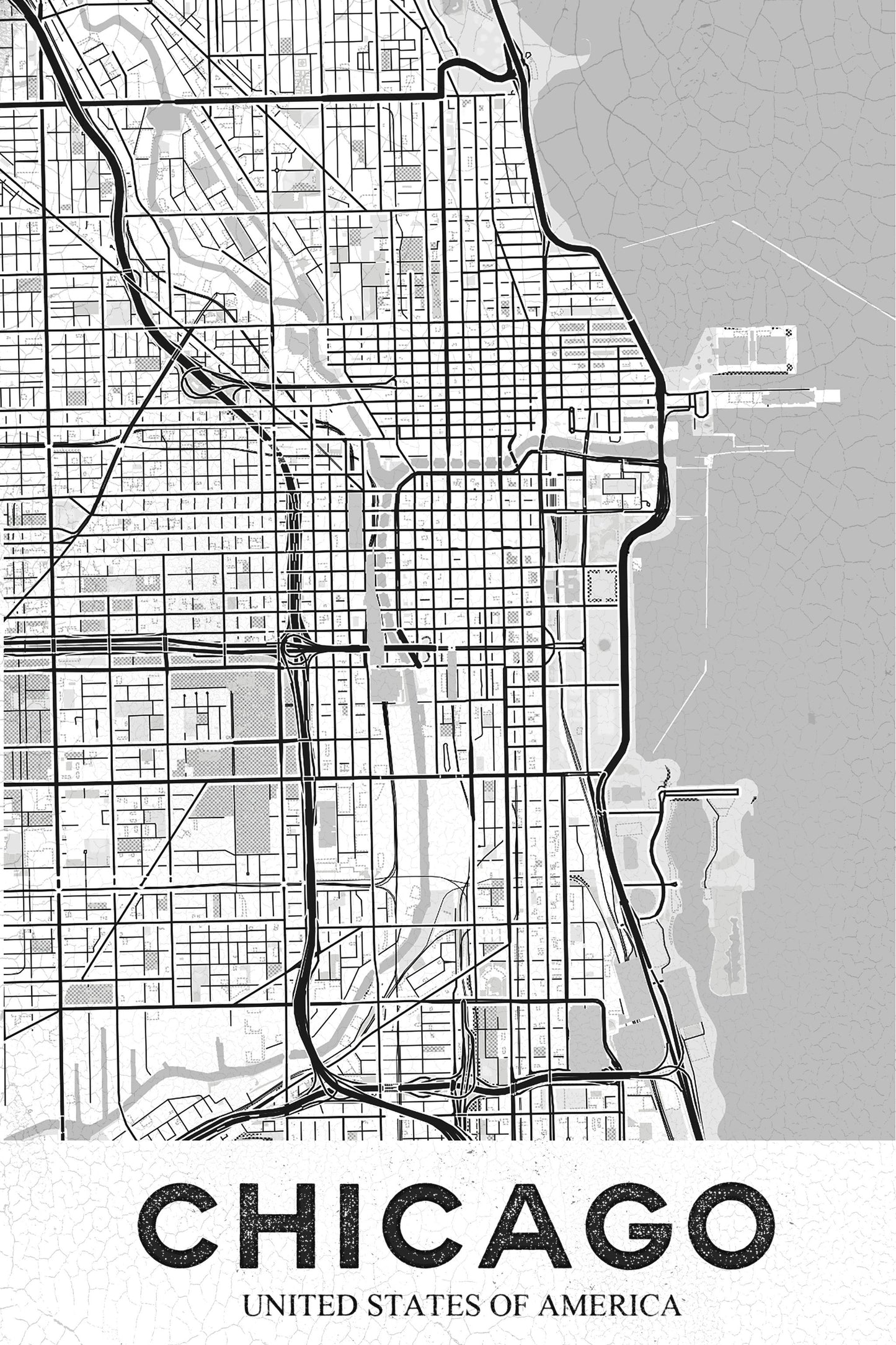 Chicago White - Poster / Art Print