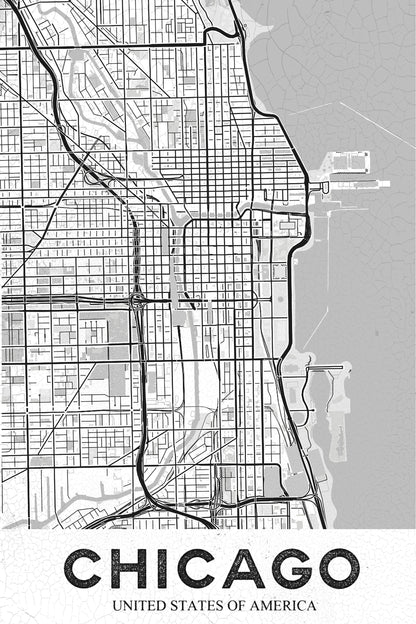 Chicago White - Poster / Art Print