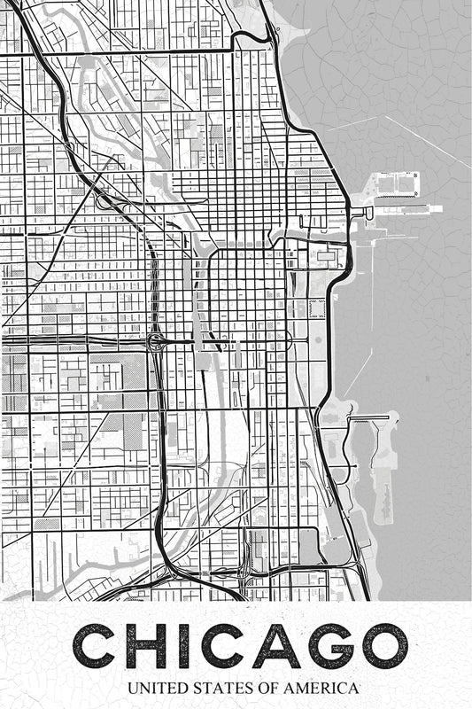 Chicago White - Poster / Art Print