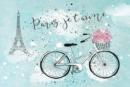 Paris Jetaime - Poster / Art Print