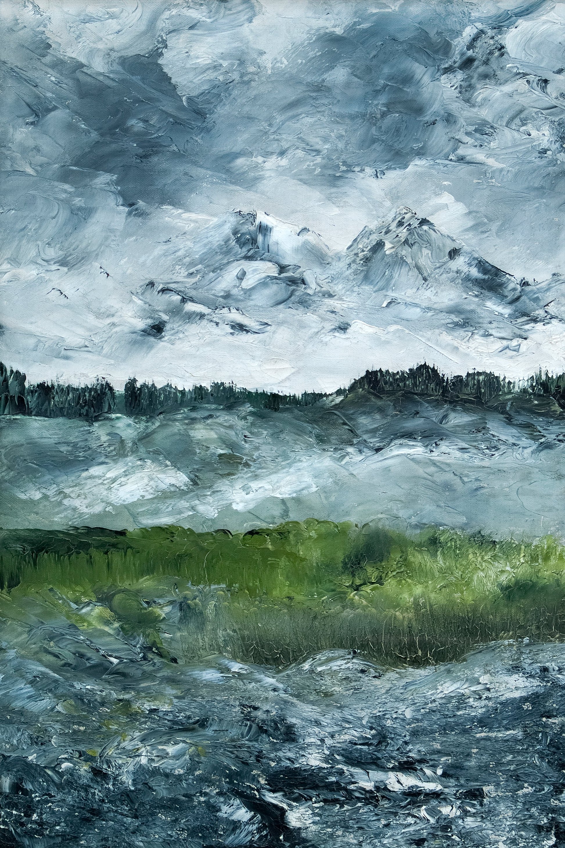 Landscape Study 1905 - Poster / Art Print