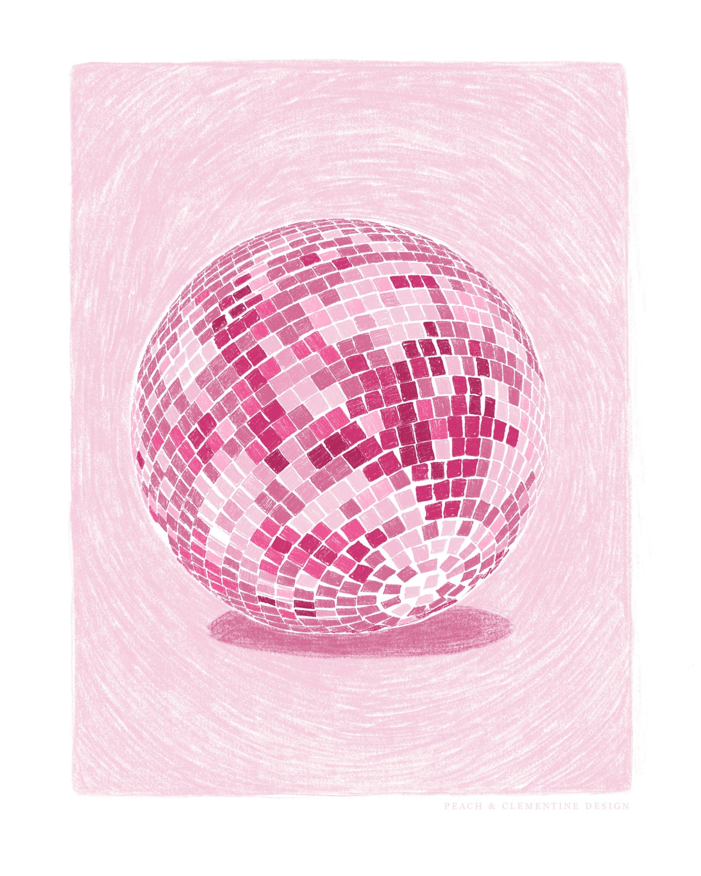 Pandc Discoball - Poster / Art Print
