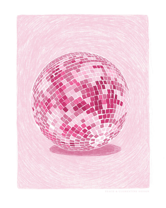 Pandc Discoball - Poster / Art Print