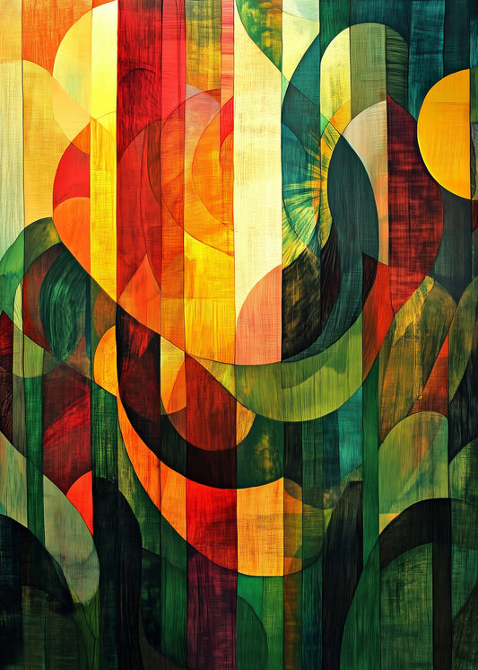 Deep Forest Sunlight - Poster / Art Print