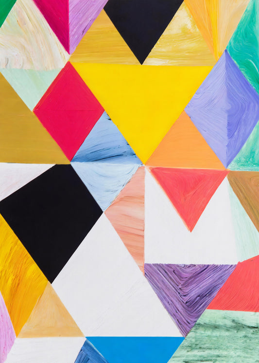 Triangle Drama - Poster / Art Print