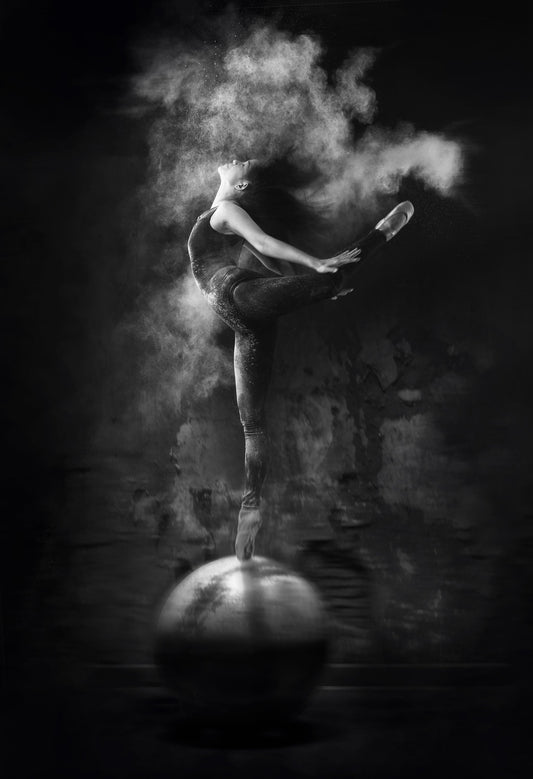 Dance on Ball - Poster / Art Print