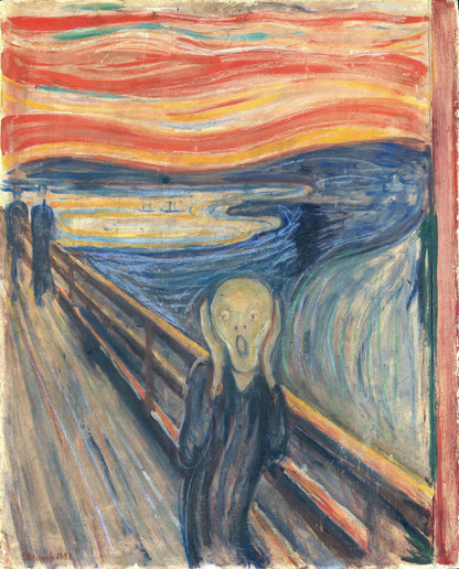 Skriet - The Scream - Poster / Art Print
