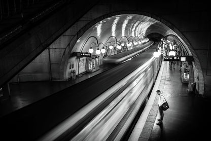 Paris Metro - Poster / Art Print