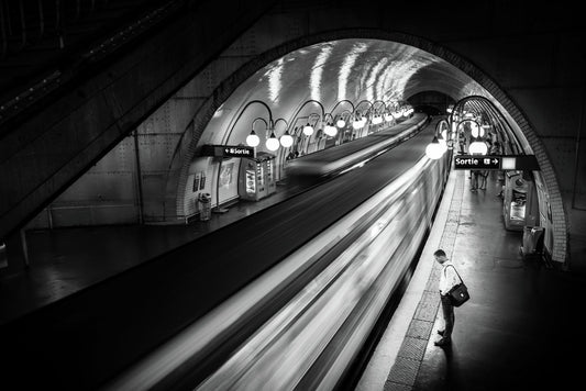 Paris Metro - Poster / Art Print