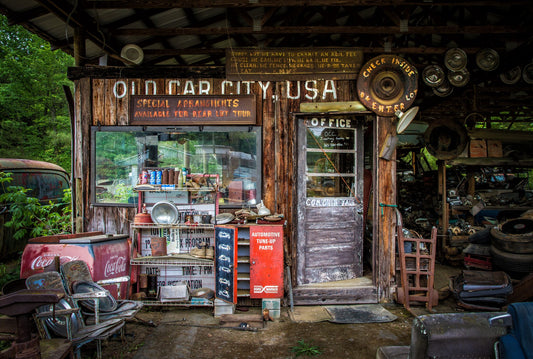 Old Car City - Poster / Art Print