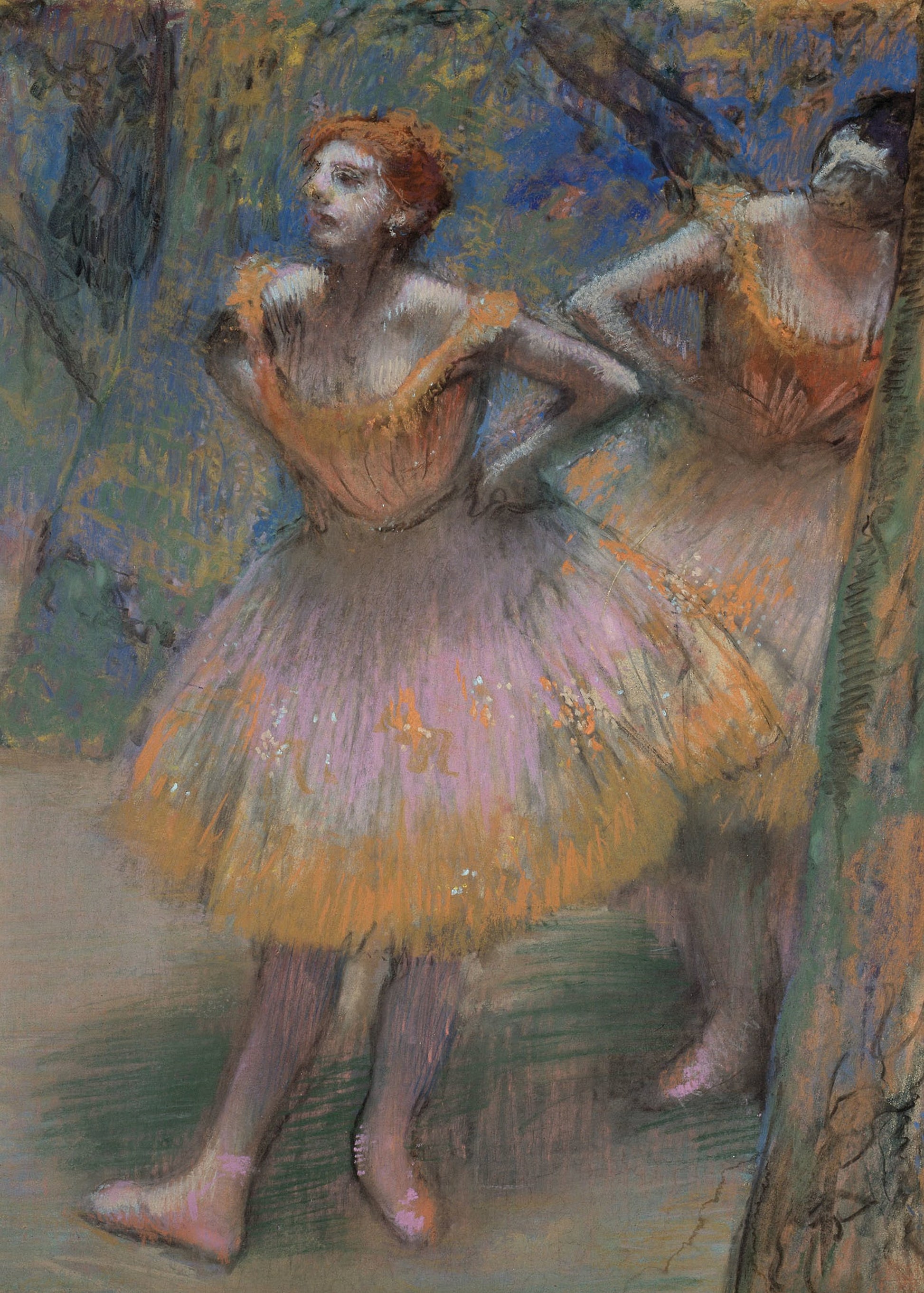 Two Dancers - Poster / Art Print