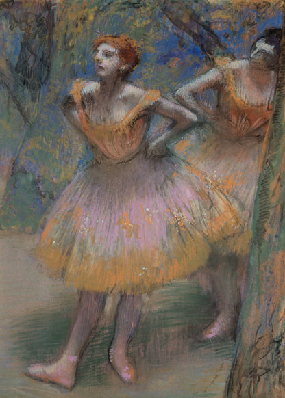 Two Dancers - Poster / Art Print