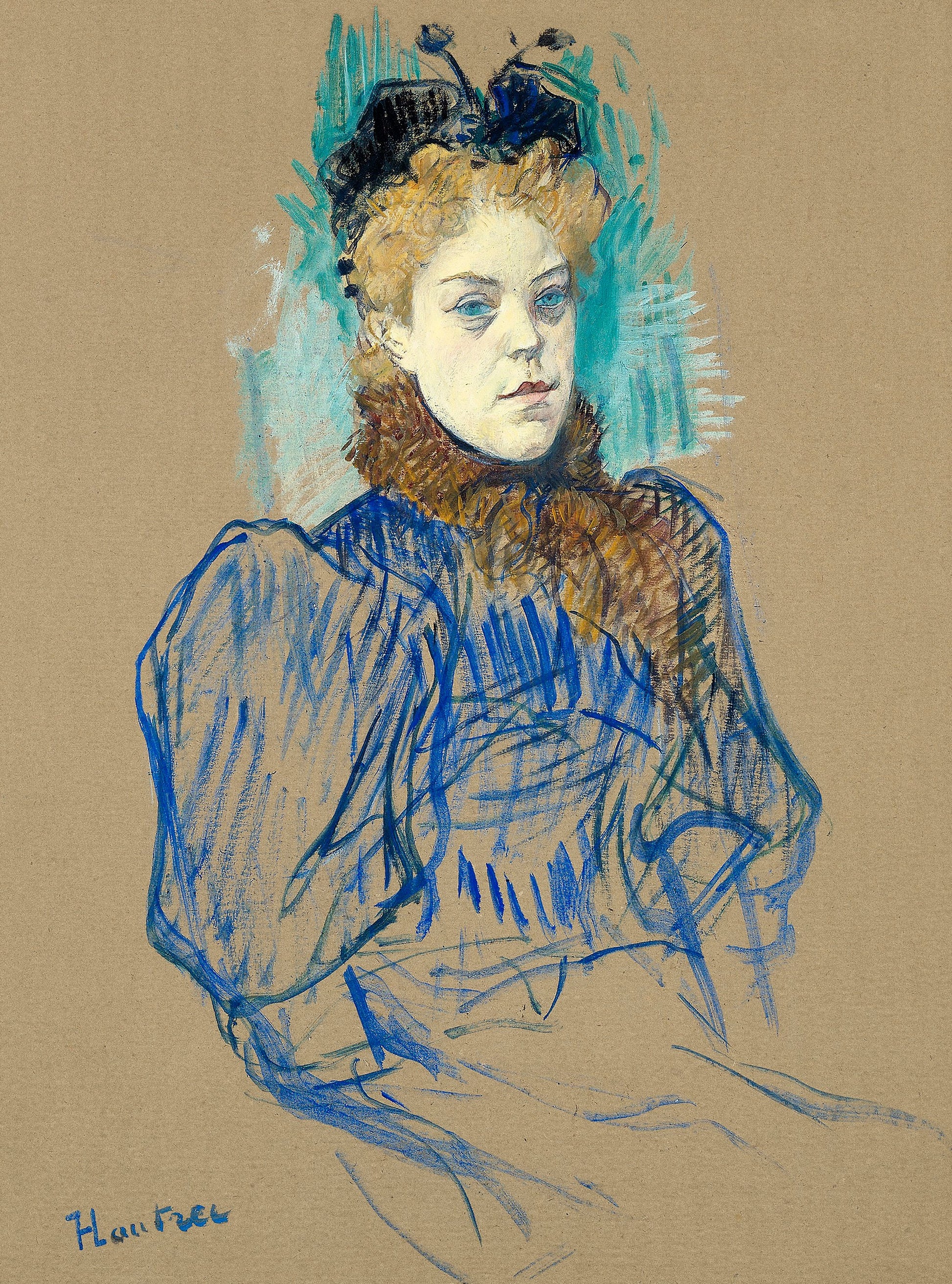 May Milton Portrait (1895) - Poster / Art Print