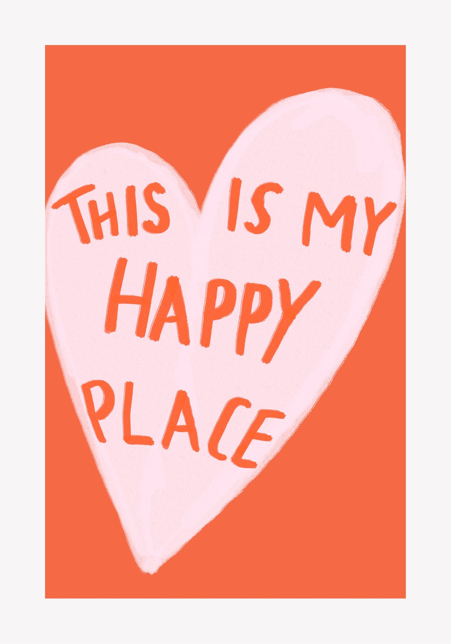 Happy Place - Poster / Art Print
