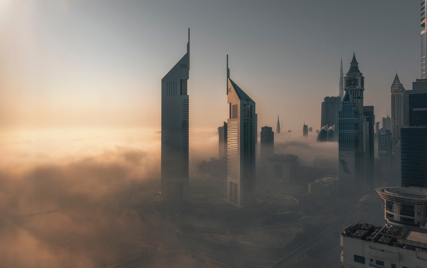 Fog Lockdown on the City of Steel - Poster / Art Print