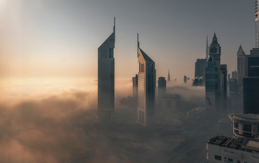 Fog Lockdown on the City of Steel - Poster / Art Print