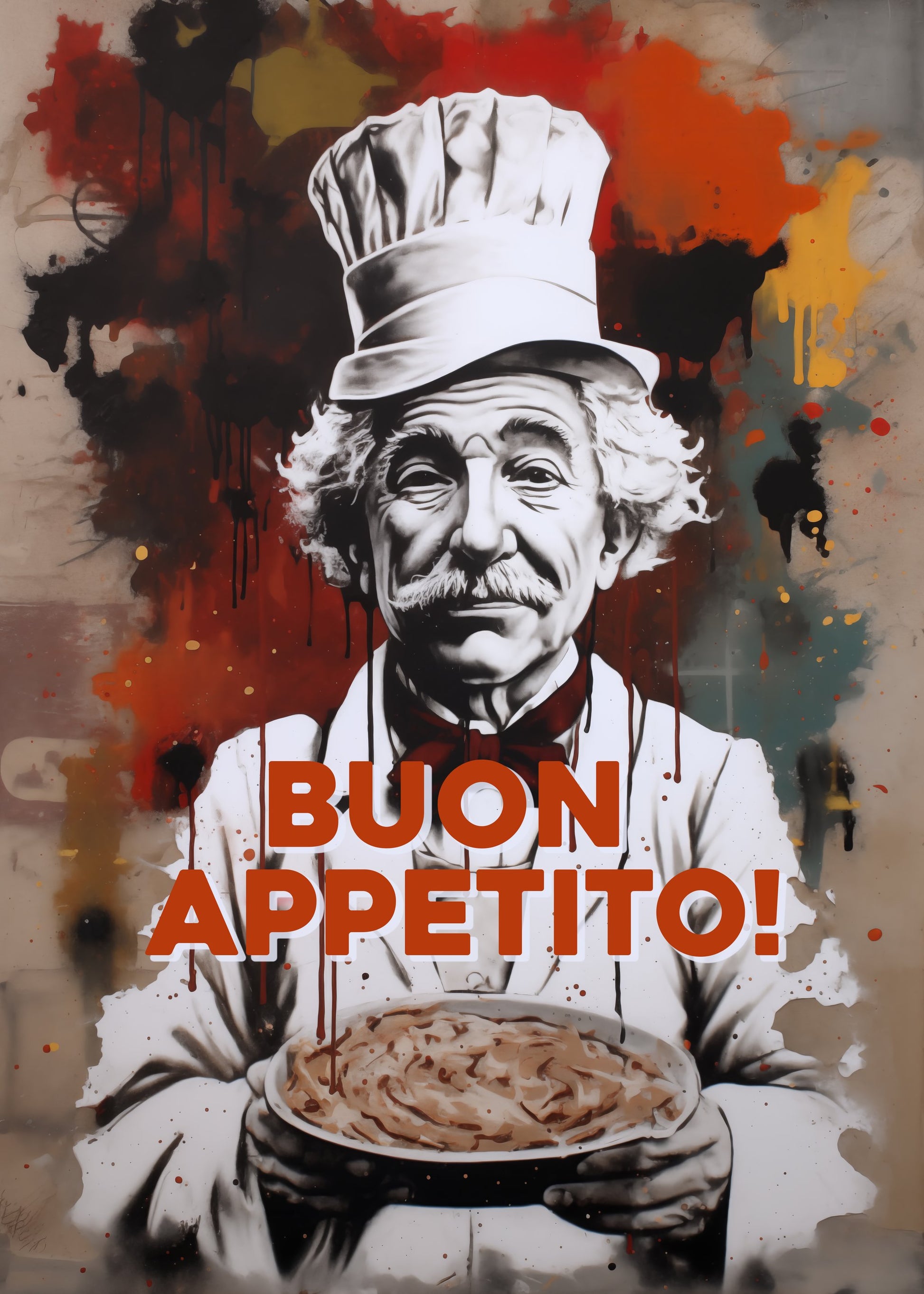 The Pasta Chef - Poster / Art Print