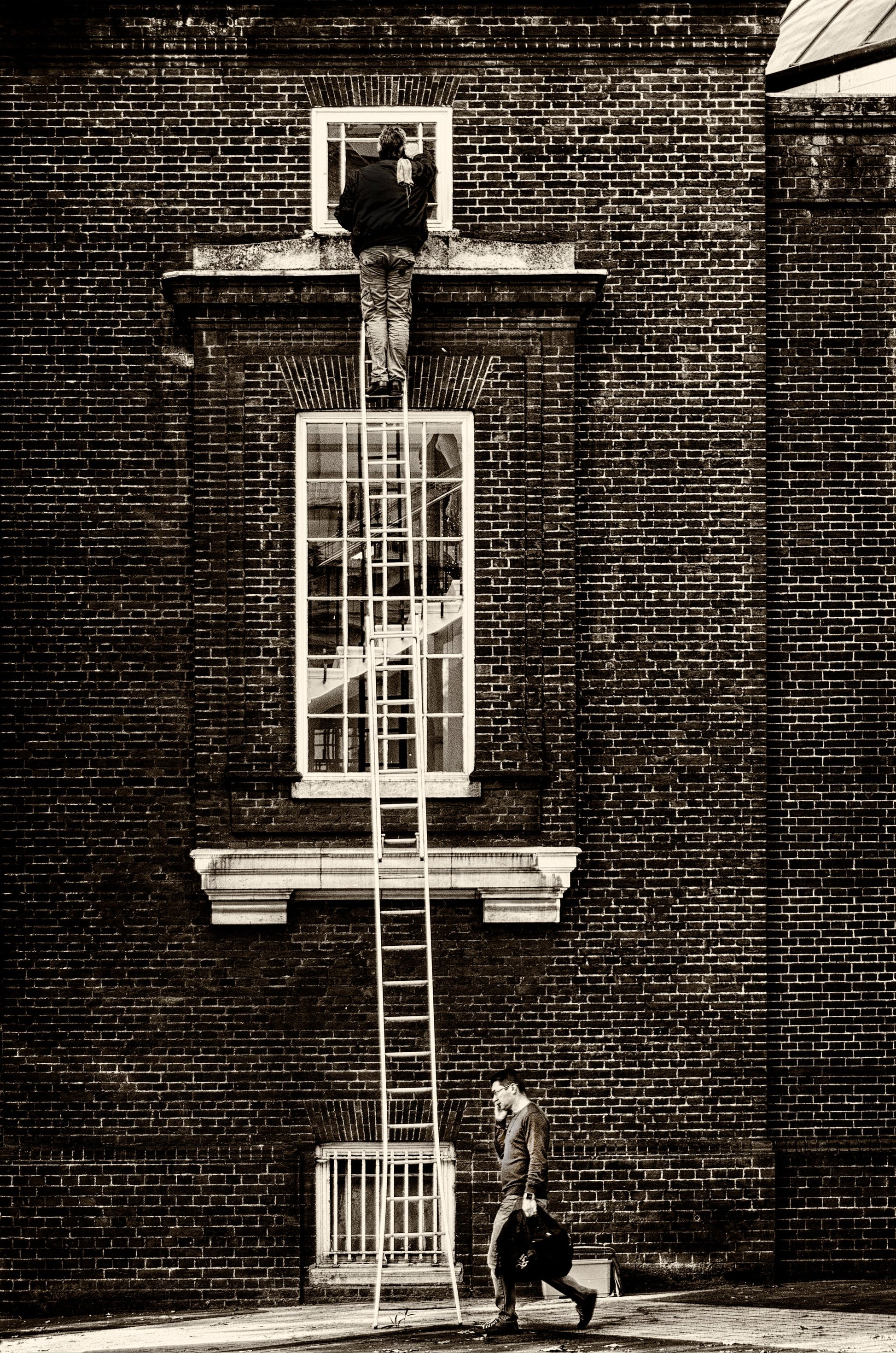 Long Ladder - Poster / Art Print