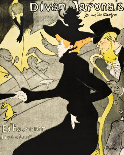 Divan Japonais (ca. 1892–1893) - Poster / Art Print