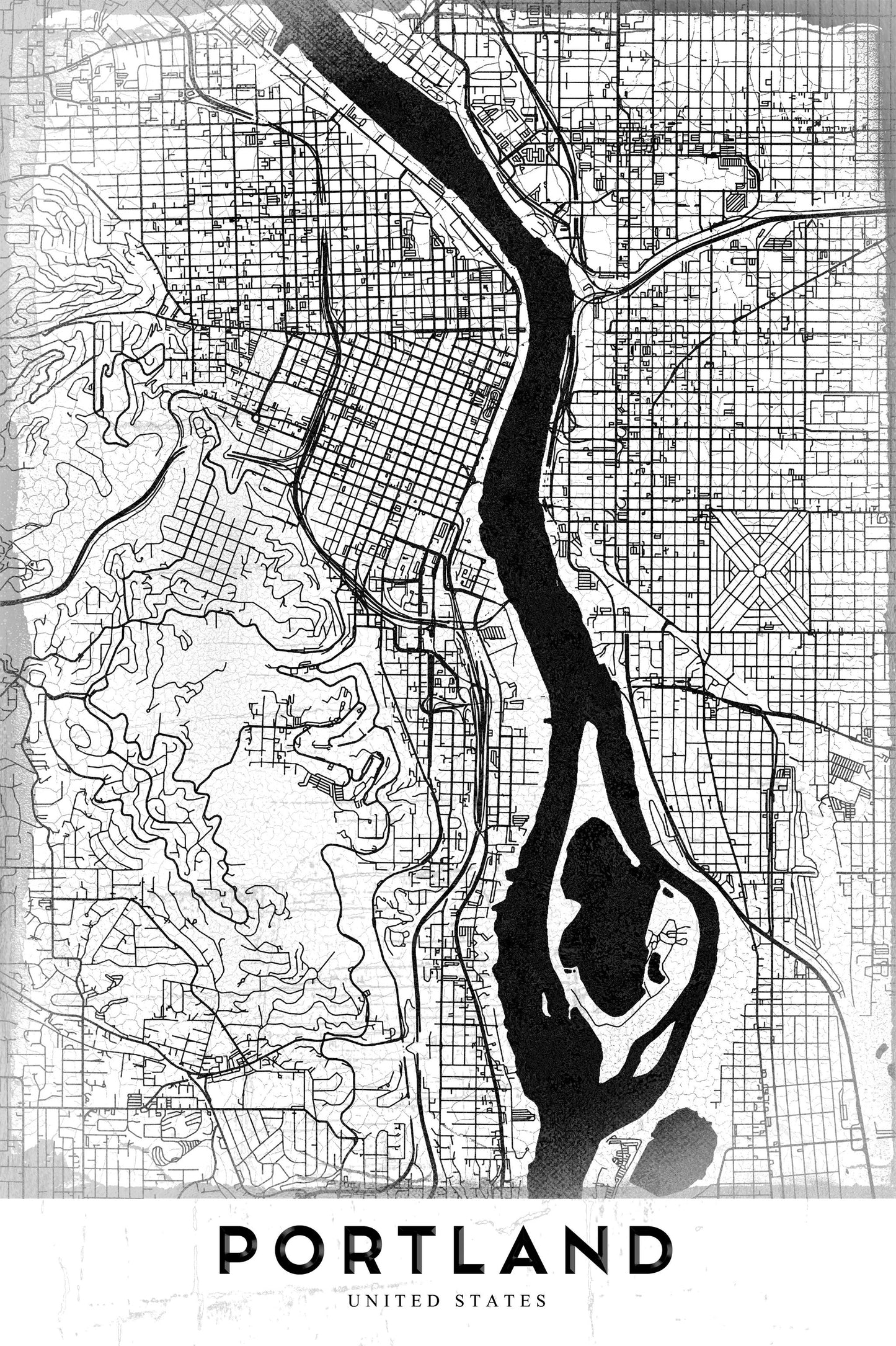 Portland - Poster / Art Print