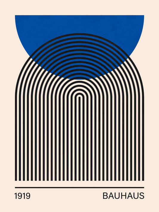 Bauhaus art 4 - Poster / Art Print
