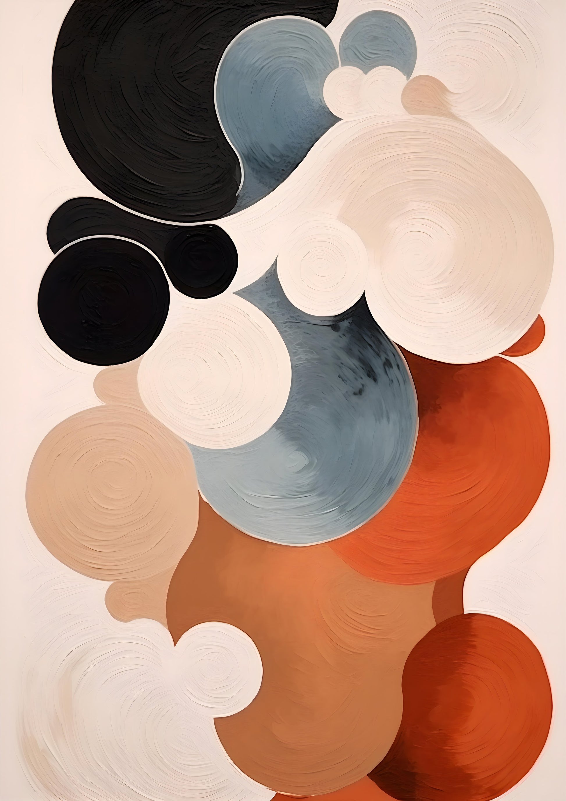 Abstract Clouds No 1 - Poster / Art Print
