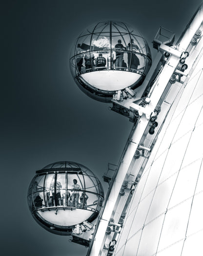 Globen - Sky view - Poster / Art Print