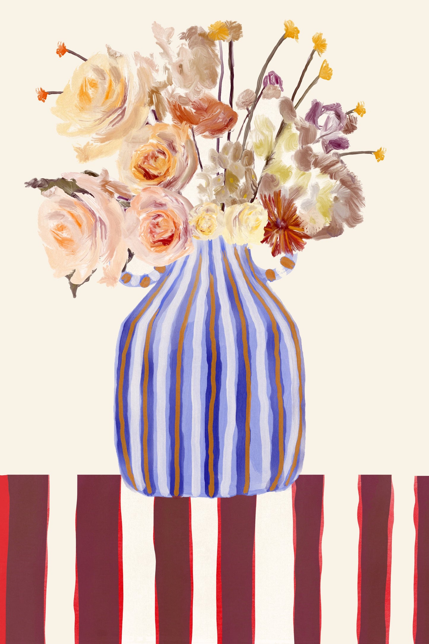 Still Life With Flowers 1 - Poster / Art Print