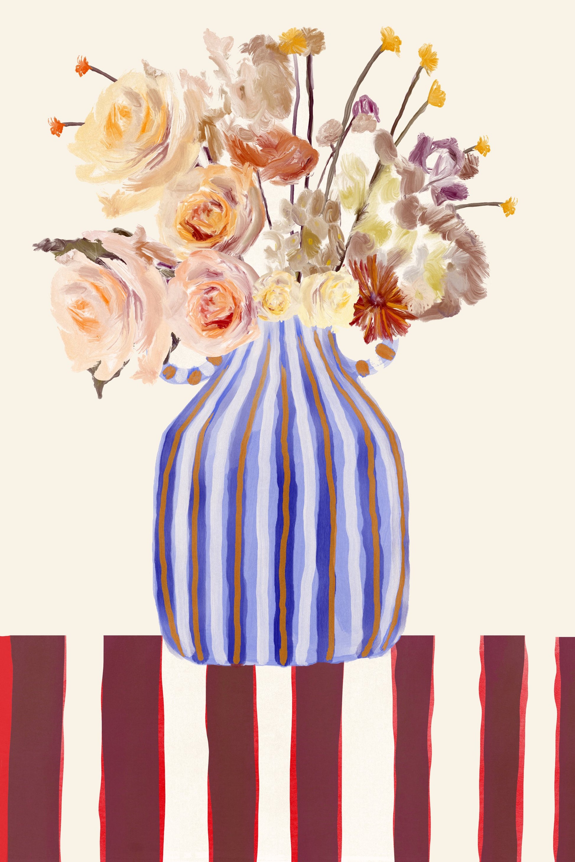 Still Life With Flowers 1 - Poster / Art Print