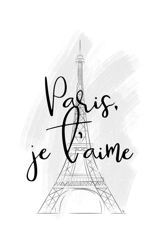 I Love Paris - Poster / Art Print