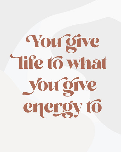 Life Energy - Poster / Art Print