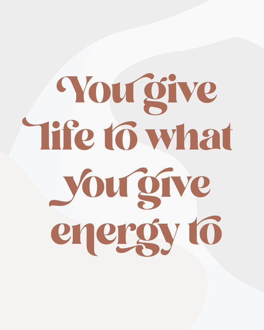 Life Energy - Poster / Art Print