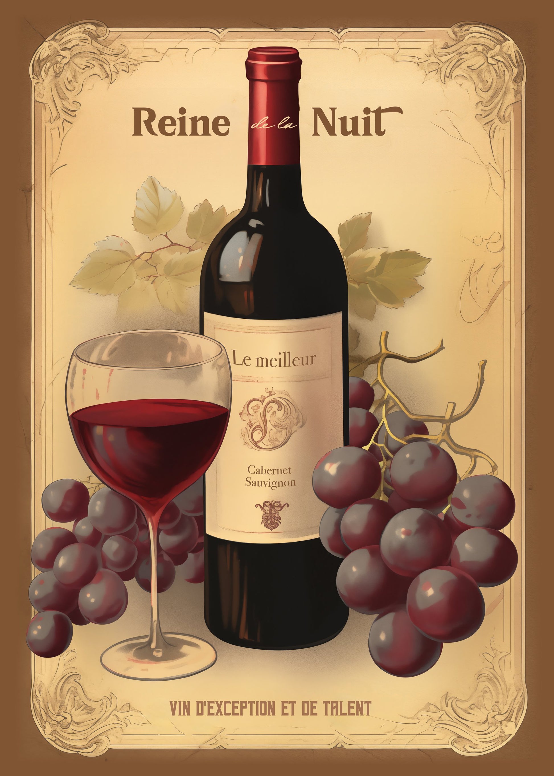 Reine De La Nuit - Poster / Art Print