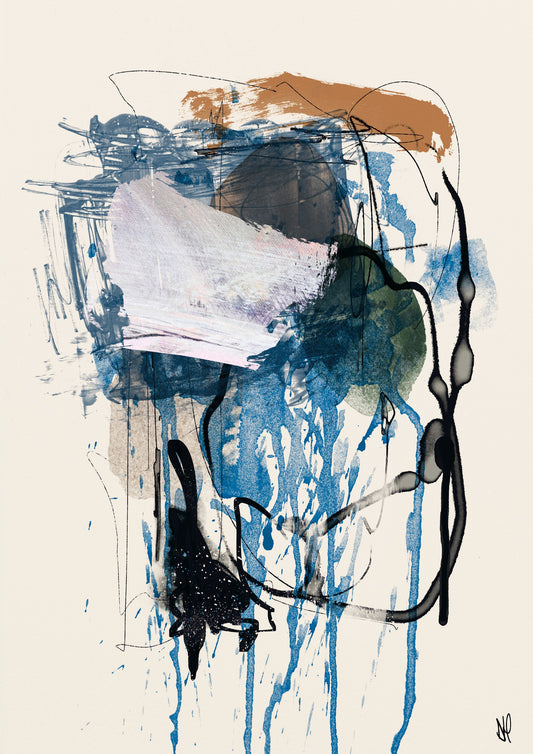Twin Abstract 1 - Poster / Art Print