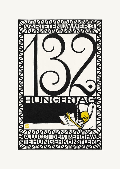 132nd Day of Fasting - Poster / Art Print