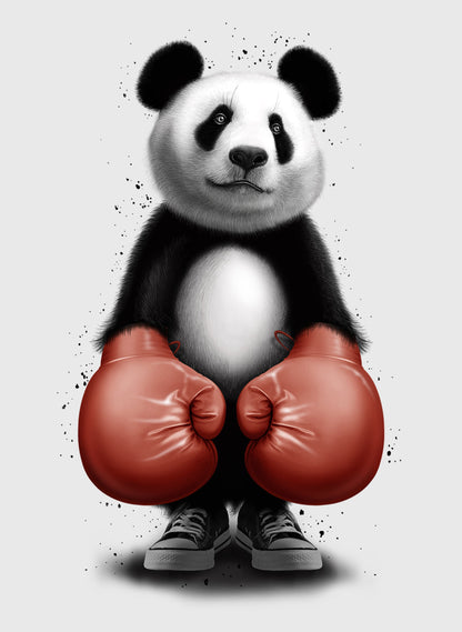 PANDA BOXER - Poster / Art Print