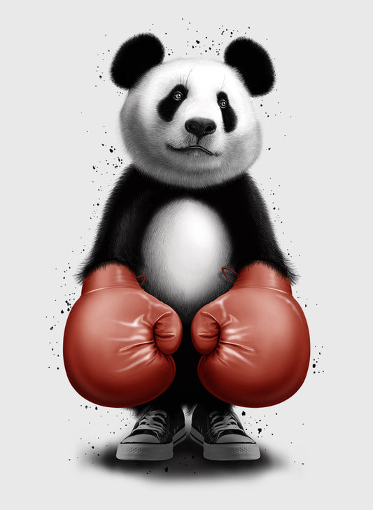PANDA BOXER - Poster / Art Print