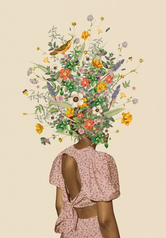 Wildflower bouquet - Poster / Art Print