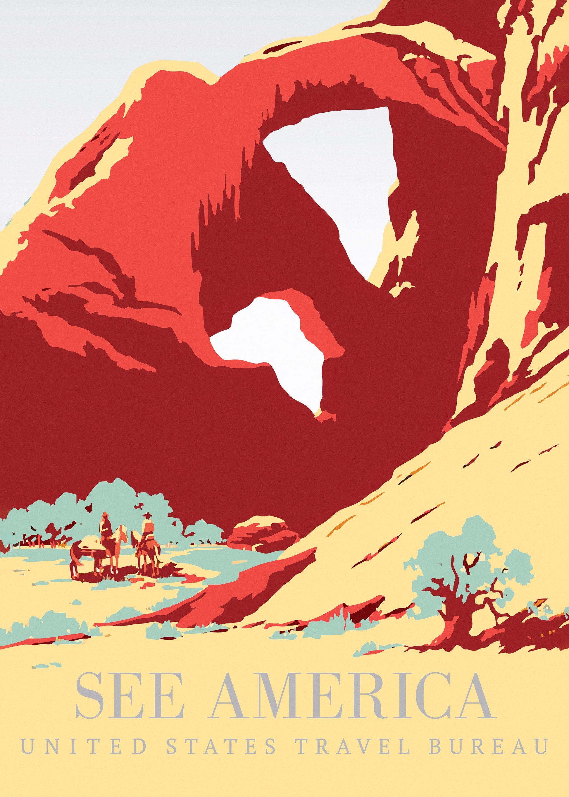 See America Poster - Poster / Art Print