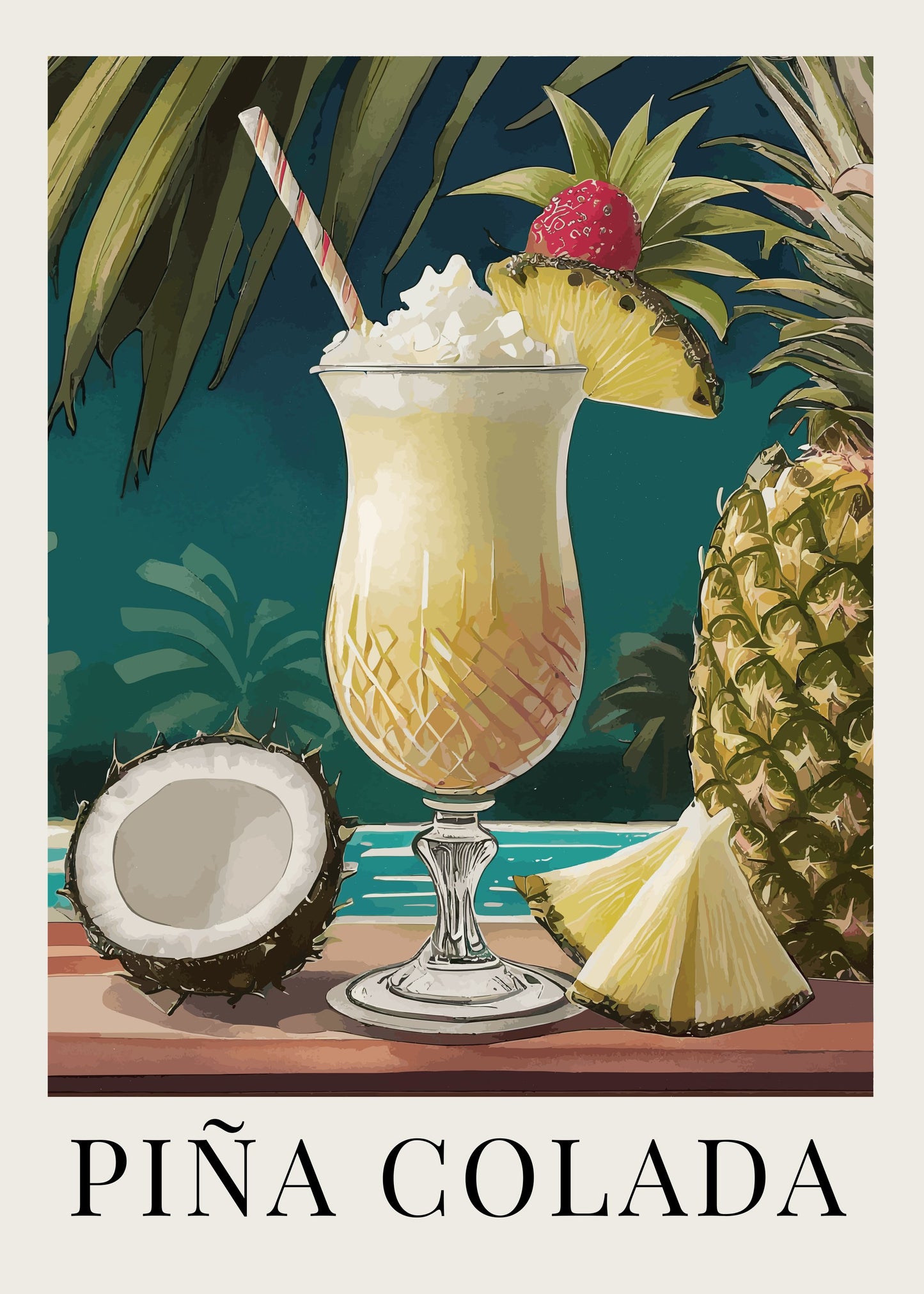 Pina Colada - Poster / Art Print