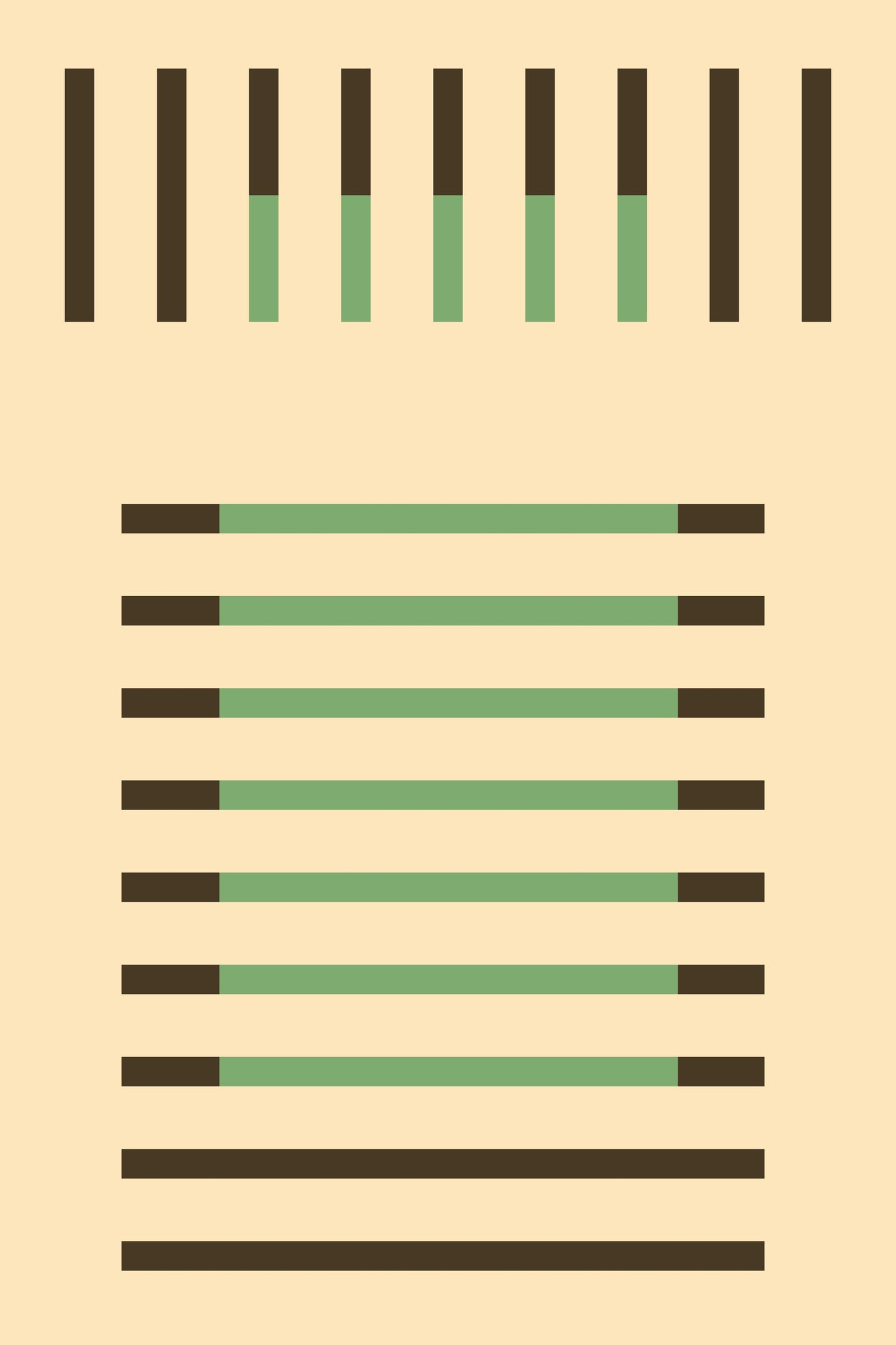 Faded Geometric #2 - Poster / Art Print