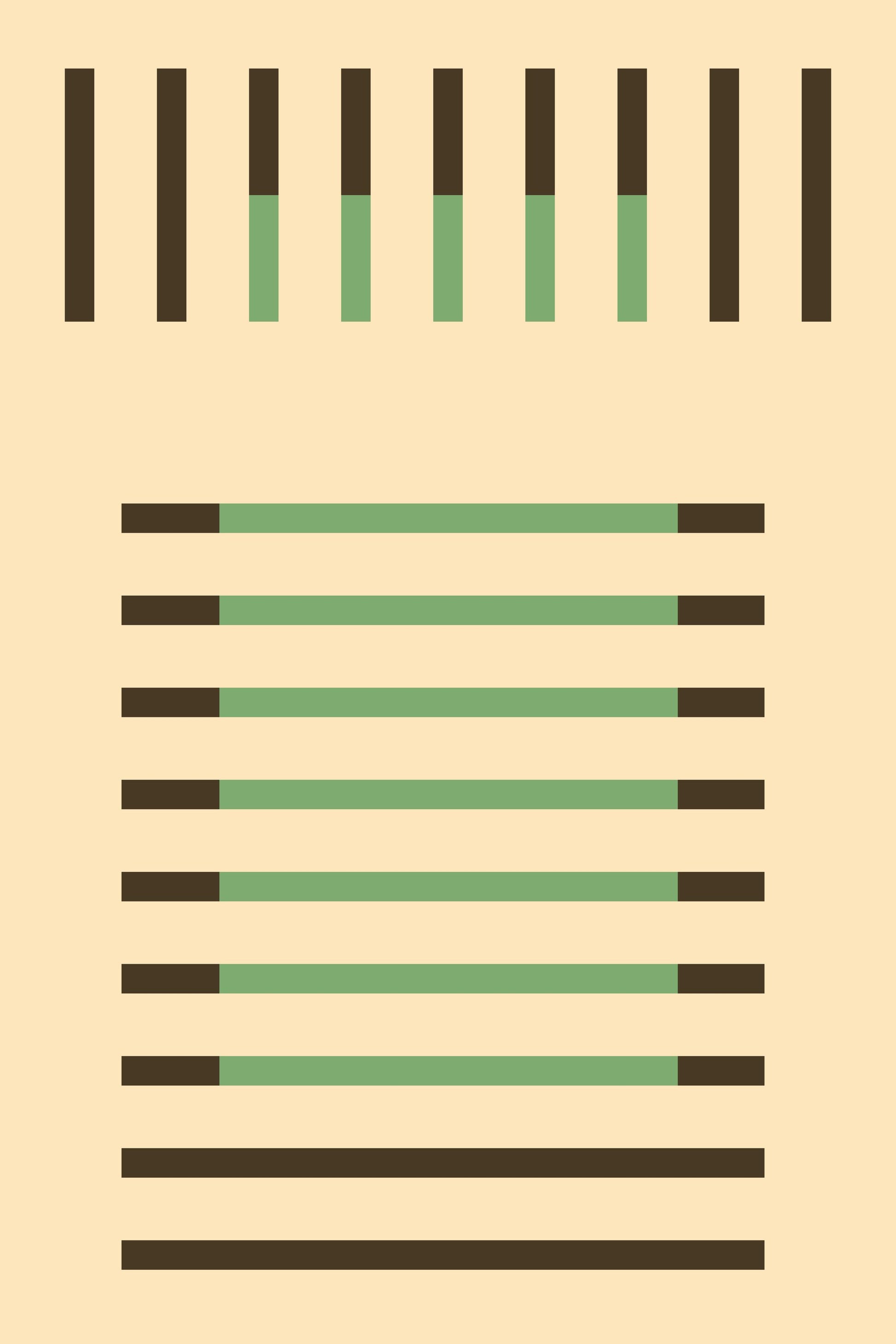 Faded Geometric #2 - Poster / Art Print