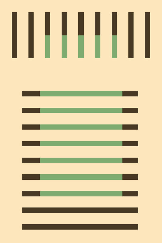 Faded Geometric #2 - Poster / Art Print
