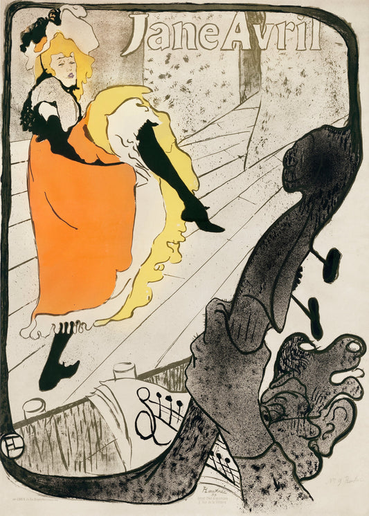 Jane Avril (1893) - Poster / Art Print