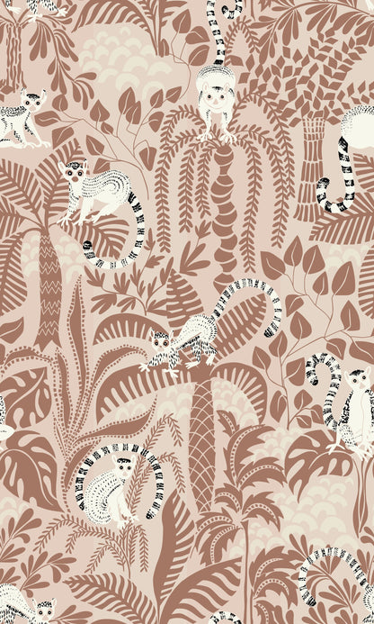 Jungle adventure Mocha Mousse - Poster / Art Print
