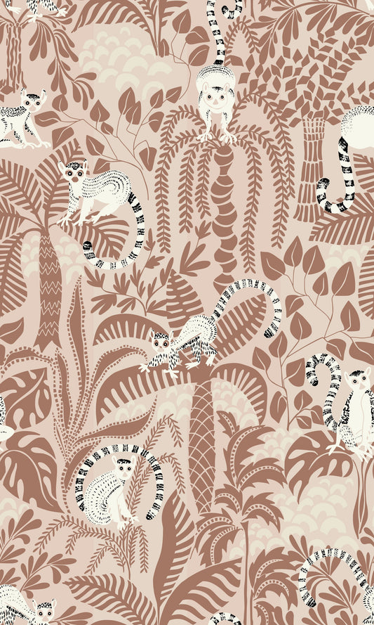 Jungle adventure Mocha Mousse - Poster / Art Print