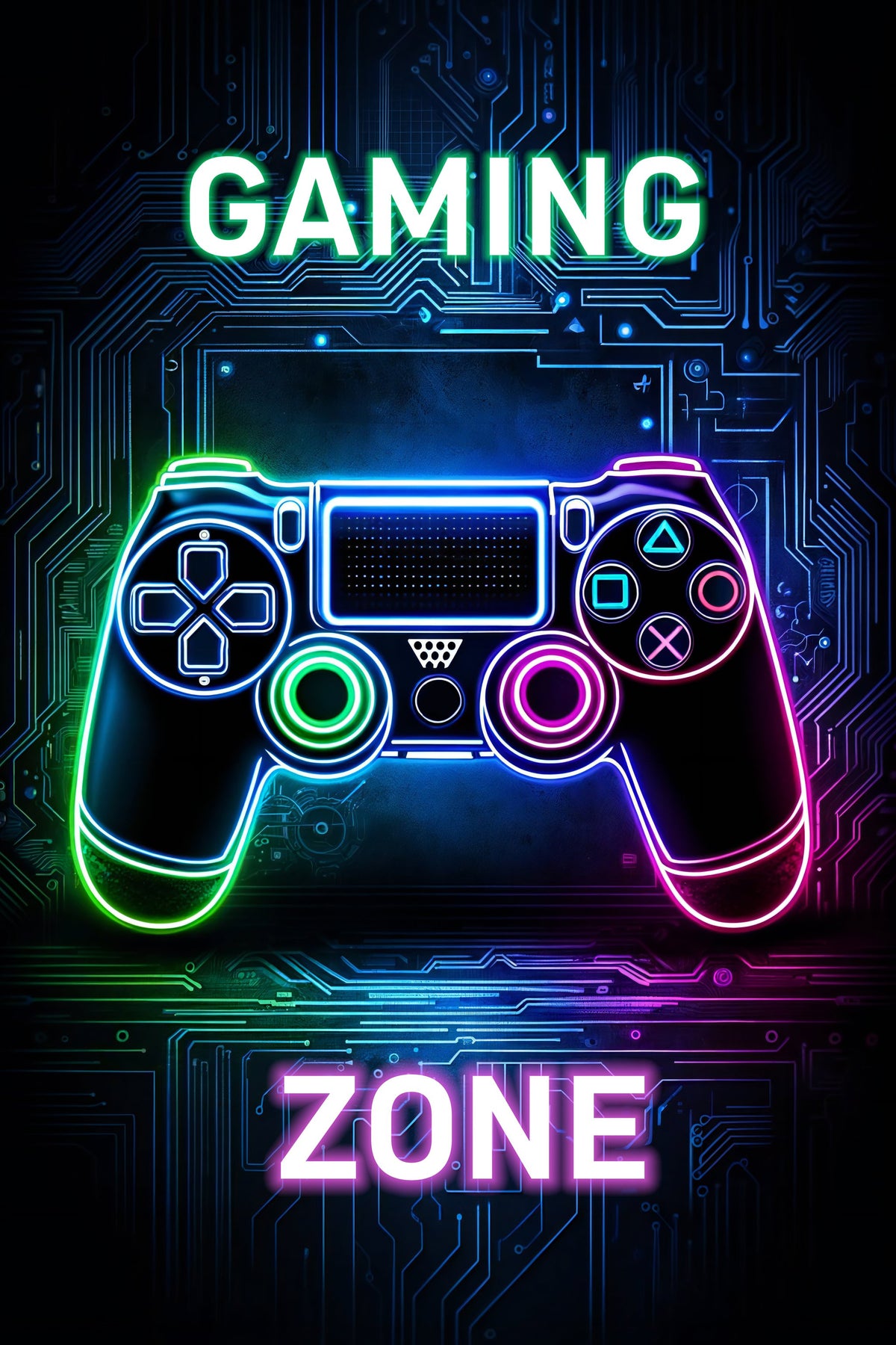Gaming Zone - Poster / Art Print